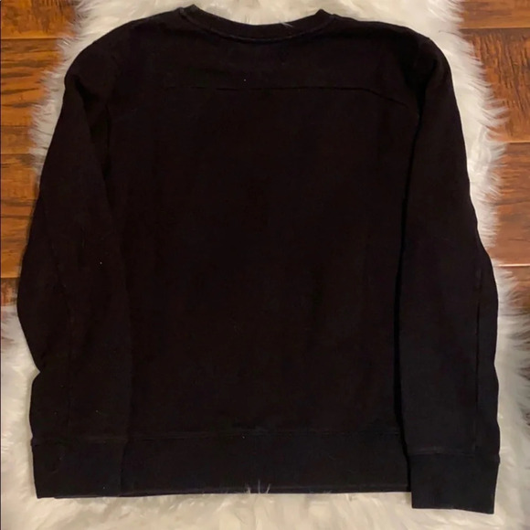 Calvin Klein Jeans Black Crewneck Sweatshirt Sz S - Picture 3 of 3